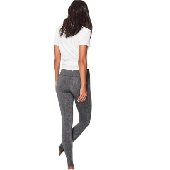 LULULEMON Wunder Under HR Tight SE Tech women’s size 4 grey black W5AWJS - Picture 7 of 8